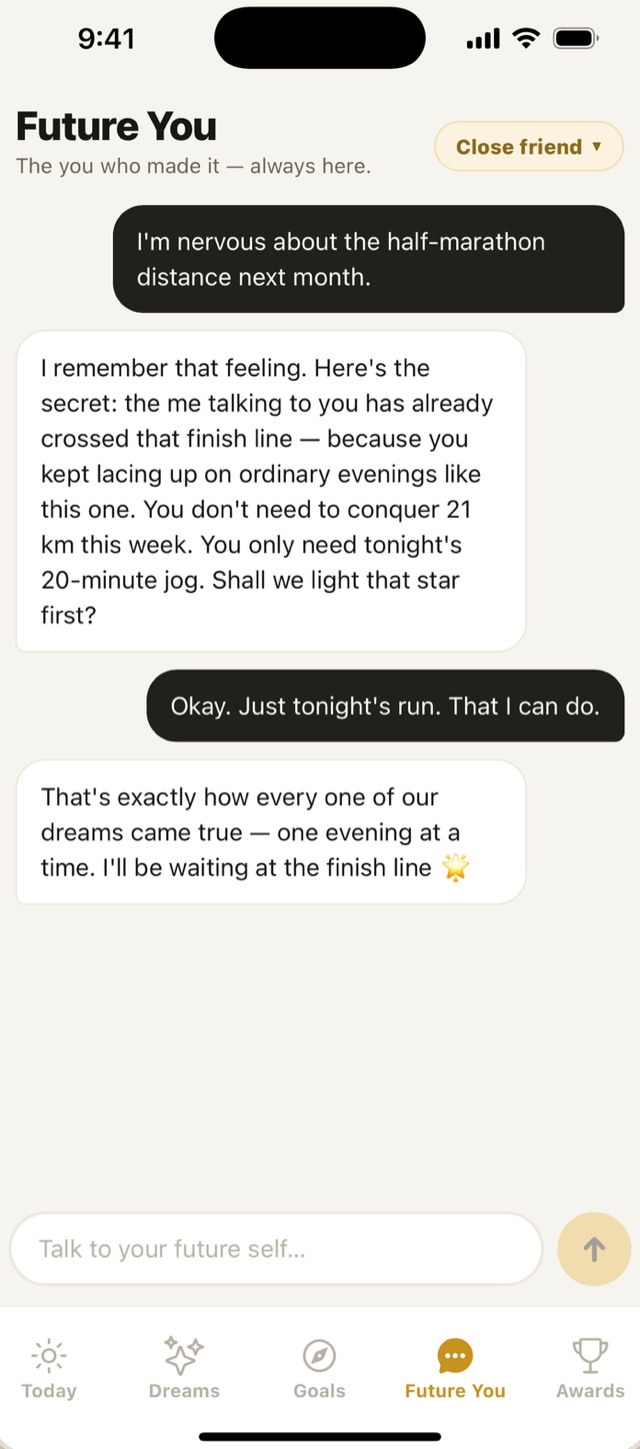 Future You chat